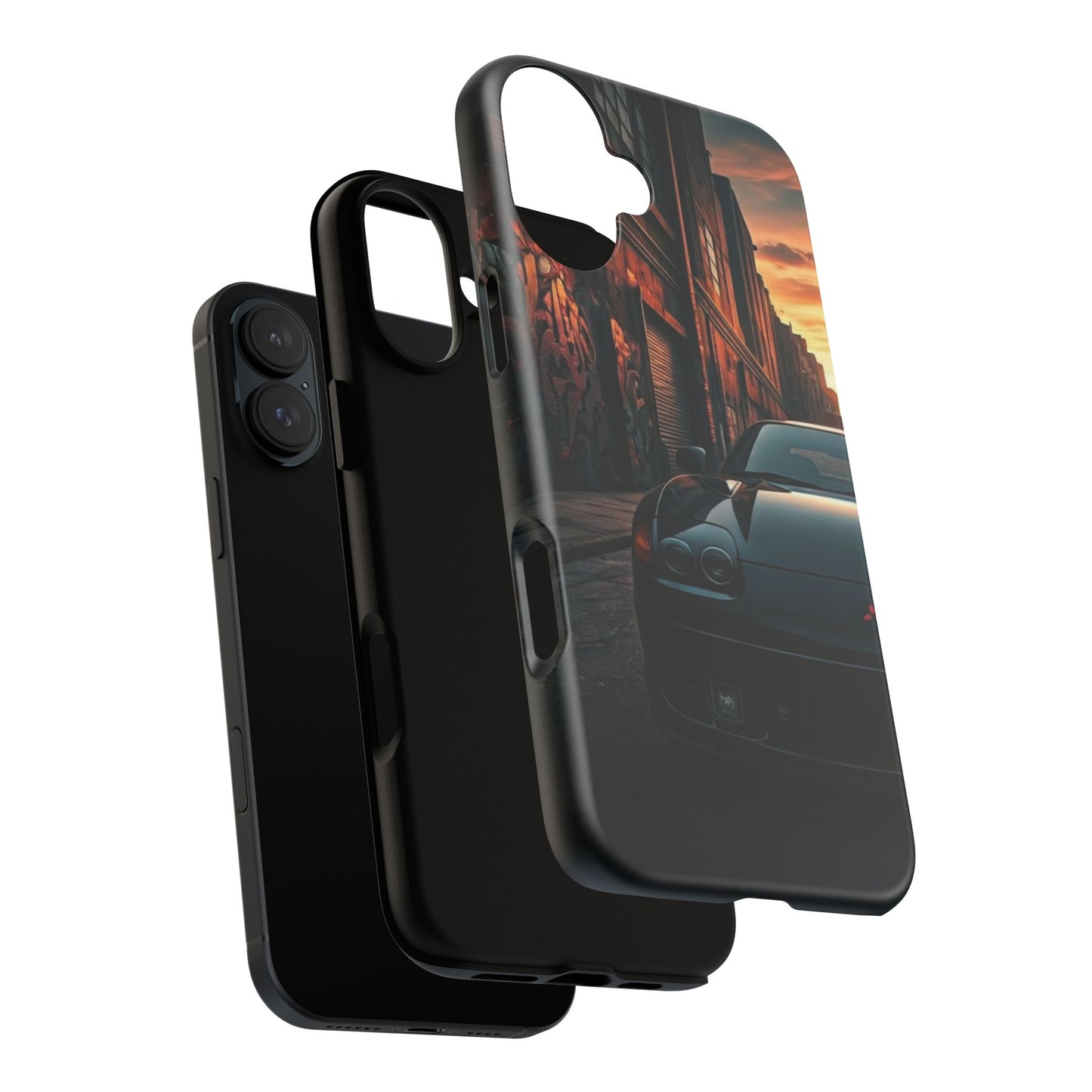Mitsubishi 3000GT VR4 Street Life-Dual Layer Ultra Tough Phone Case Printify by The Night Shift Automotive Apparel