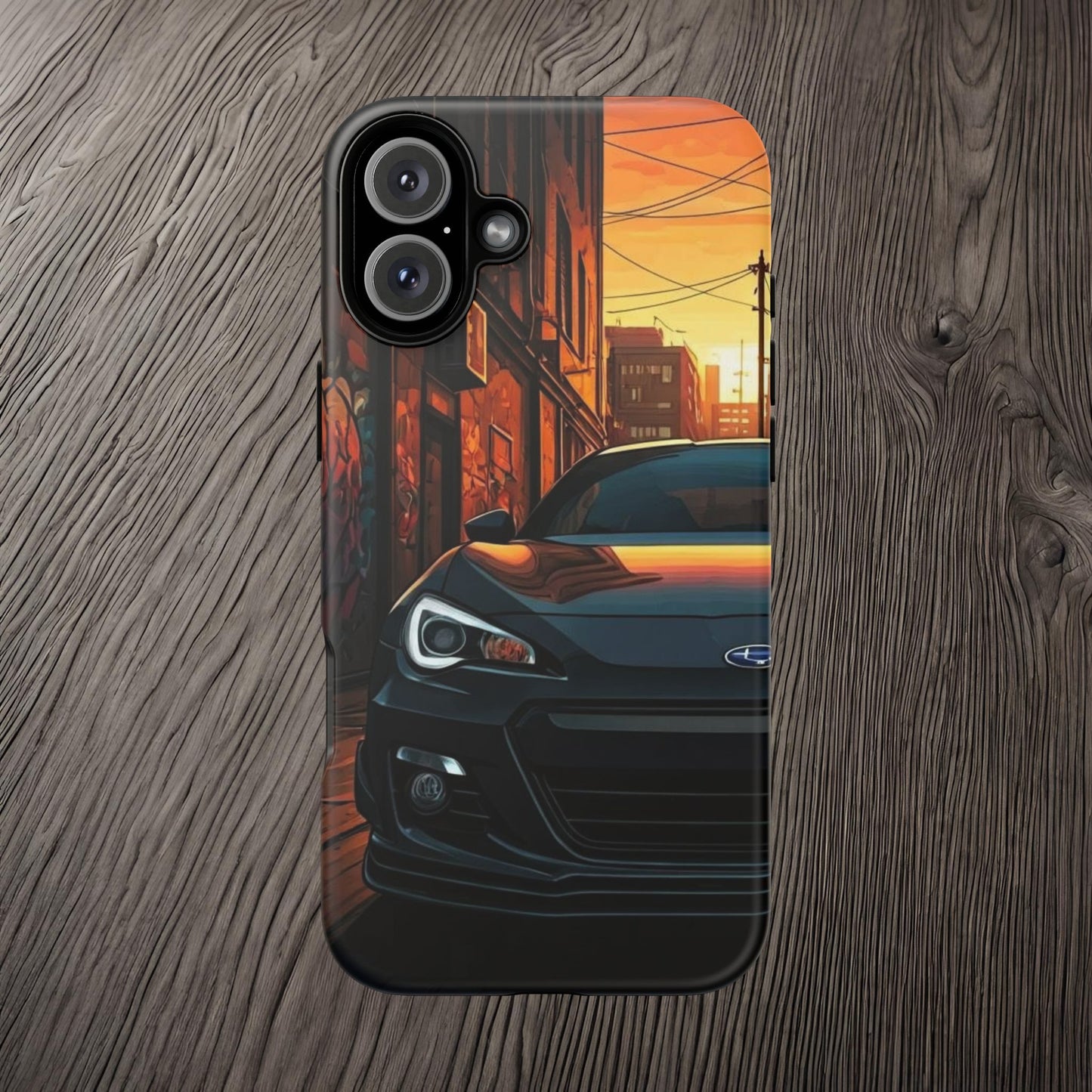 Subaru BRZ Street Life-Dual Layer Ultra Tough Phone Case Printify by The Night Shift Automotive Apparel