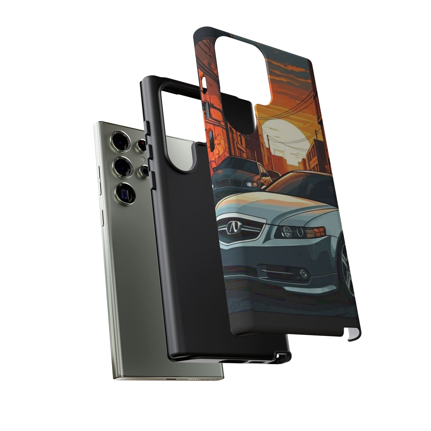 Acura TL Street Life-Dual Layer Ultra Tough Phone Case Printify by The Night Shift Automotive Apparel