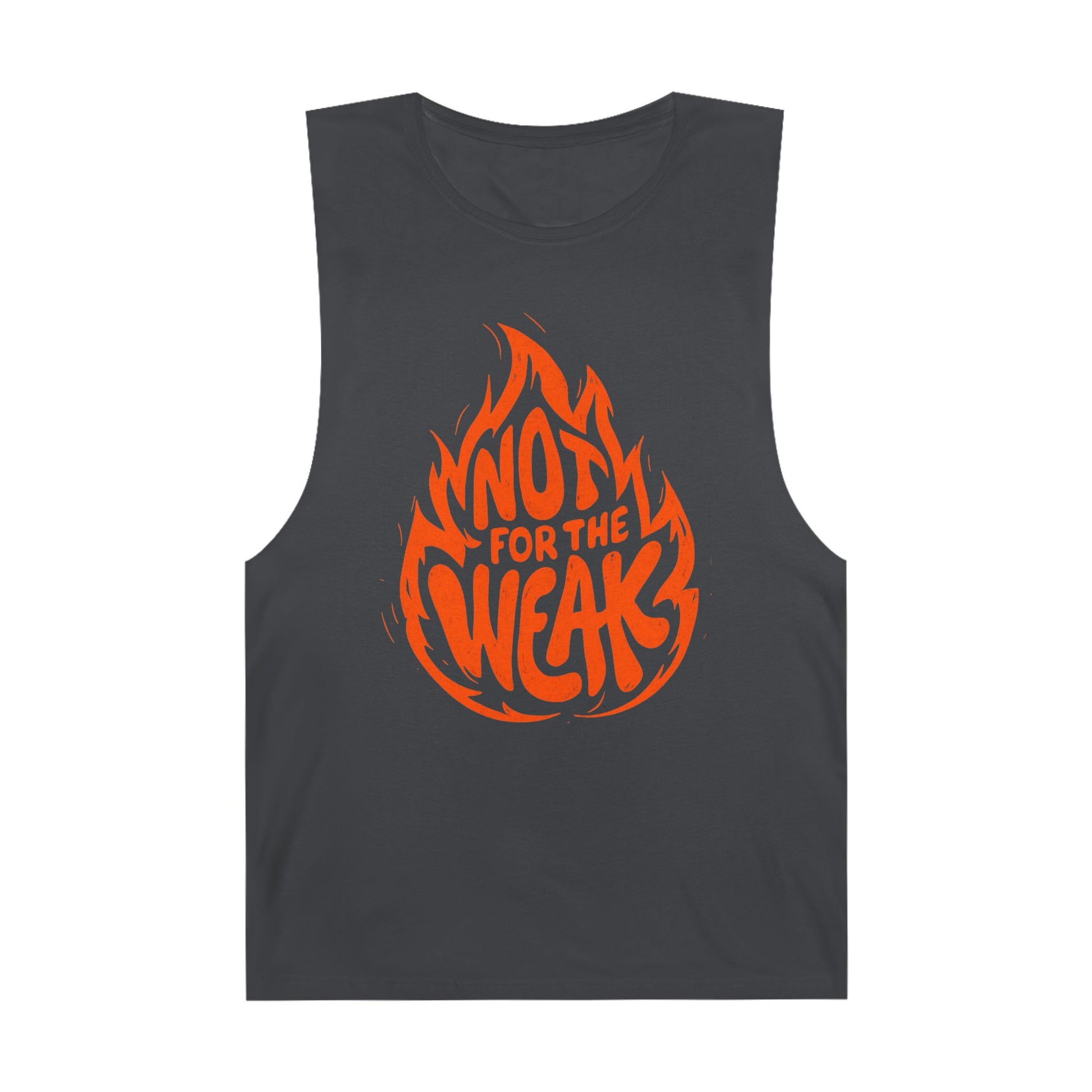 Not For The Weak - Premium Unisex Barnard Tank Top Coal Printify by The Night Shift Automotive Apparel