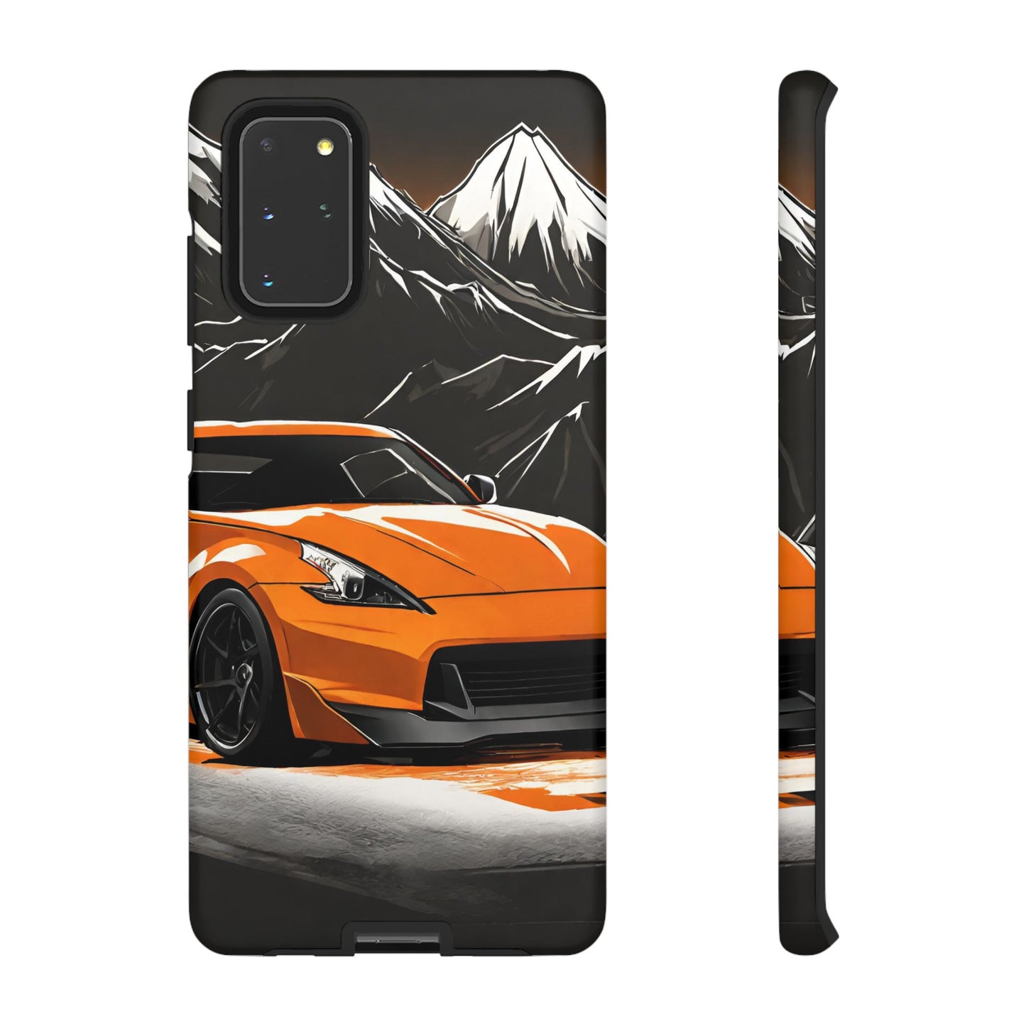 Nissan 370Z Mt Fuji-Dual Layer Ultra Tough Phone Case Samsung Galaxy S20+ Matte Printify by The Night Shift Automotive Apparel