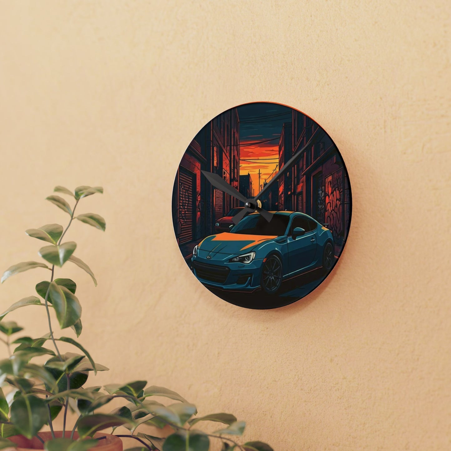 Toyota GT86 Street Life-Acrylic Wall Clock