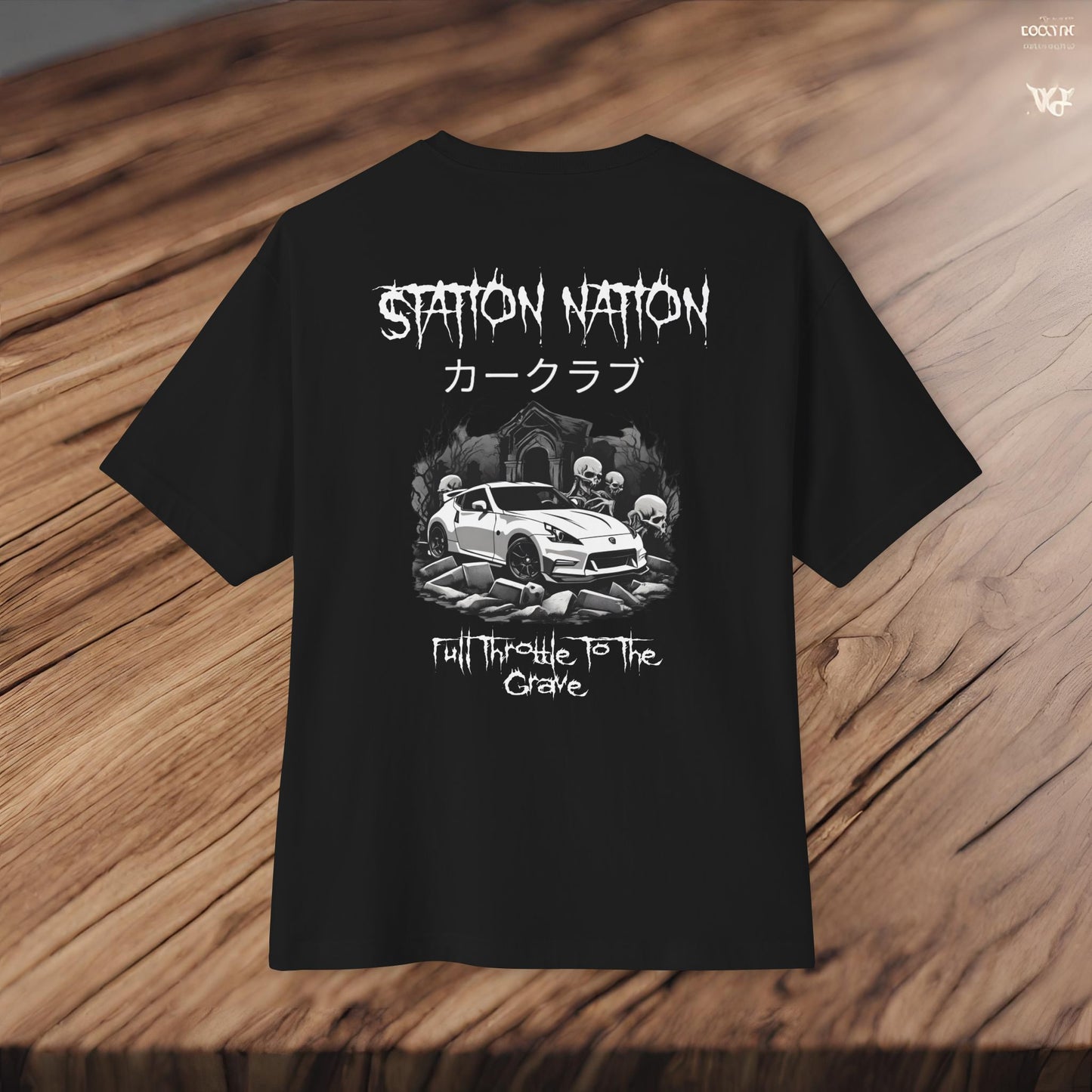 👻 HALLOWEEN LIMITED EDITION Nissan 370z-Premium, Ultra Soft Oversized Boxy Tee