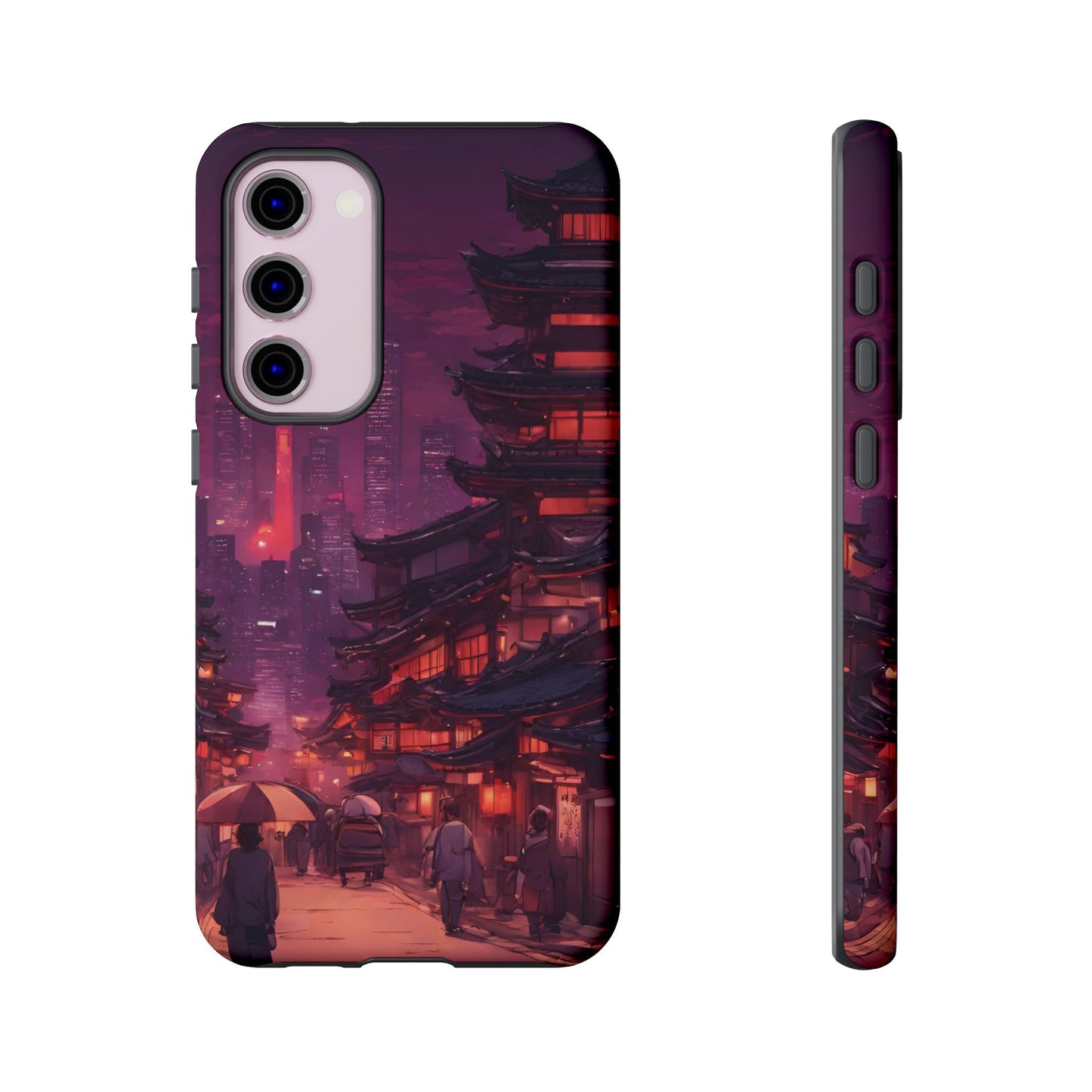 Traditional Japanese Village Countryside-Dual Layer Ultra Tough Phone Case Printify by The Night Shift Automotive Apparel
