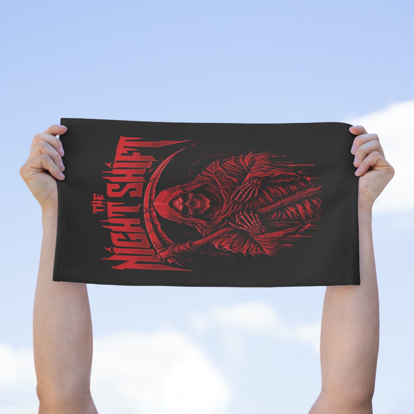 The Night Shift-Gym Towel( 11x18) Printify by The Night Shift Automotive Apparel