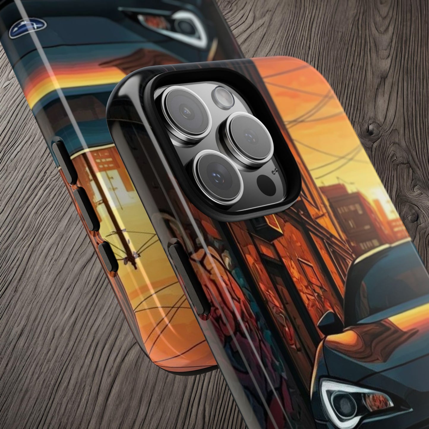 Subaru BRZ Street Life-Dual Layer Ultra Tough Phone Case Printify by The Night Shift Automotive Apparel