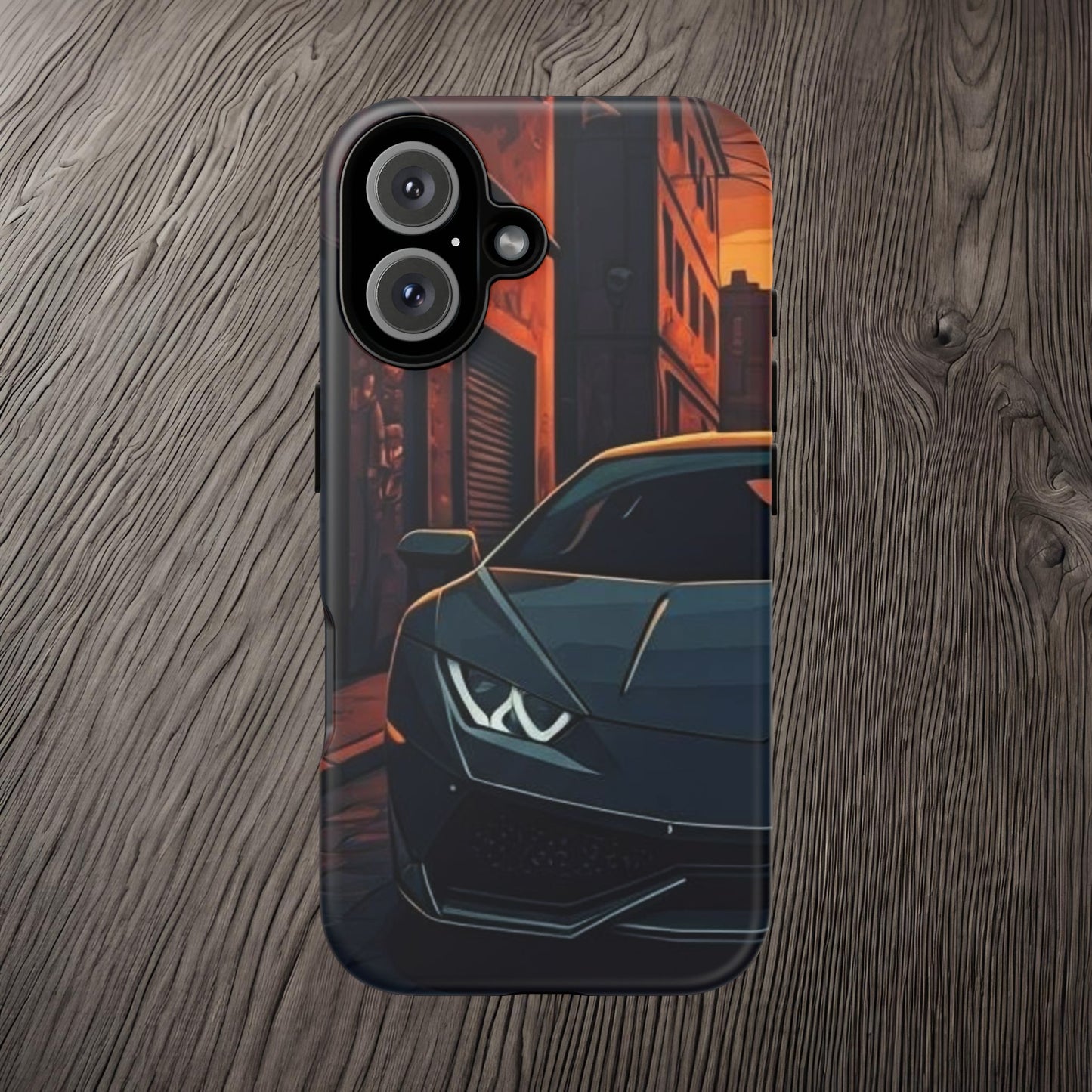 Lamborghini Huracan Street Life-Dual Layer Ultra Tough Phone Case Printify by The Night Shift Automotive Apparel