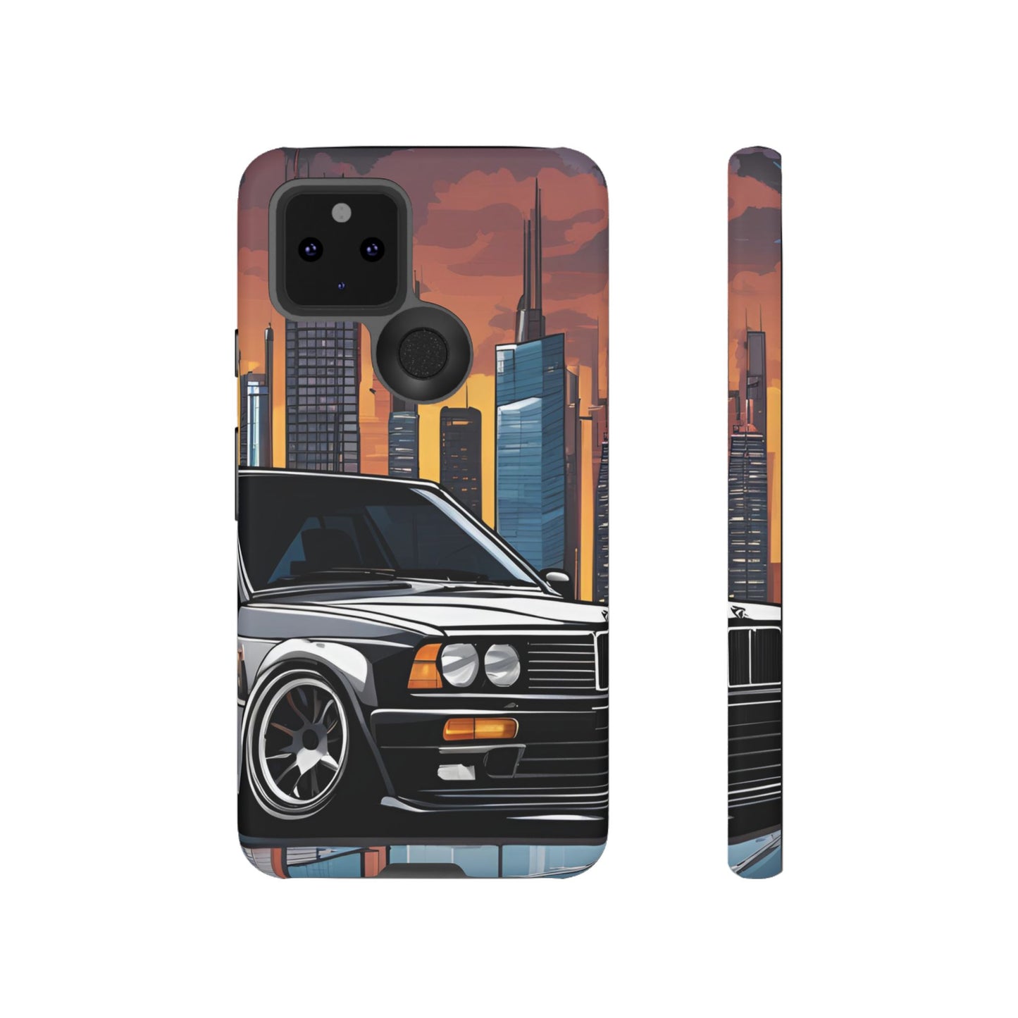 BMW E30 M3-Dual Layer Ultra Tough Phone Case Printify by The Night Shift Automotive Apparel