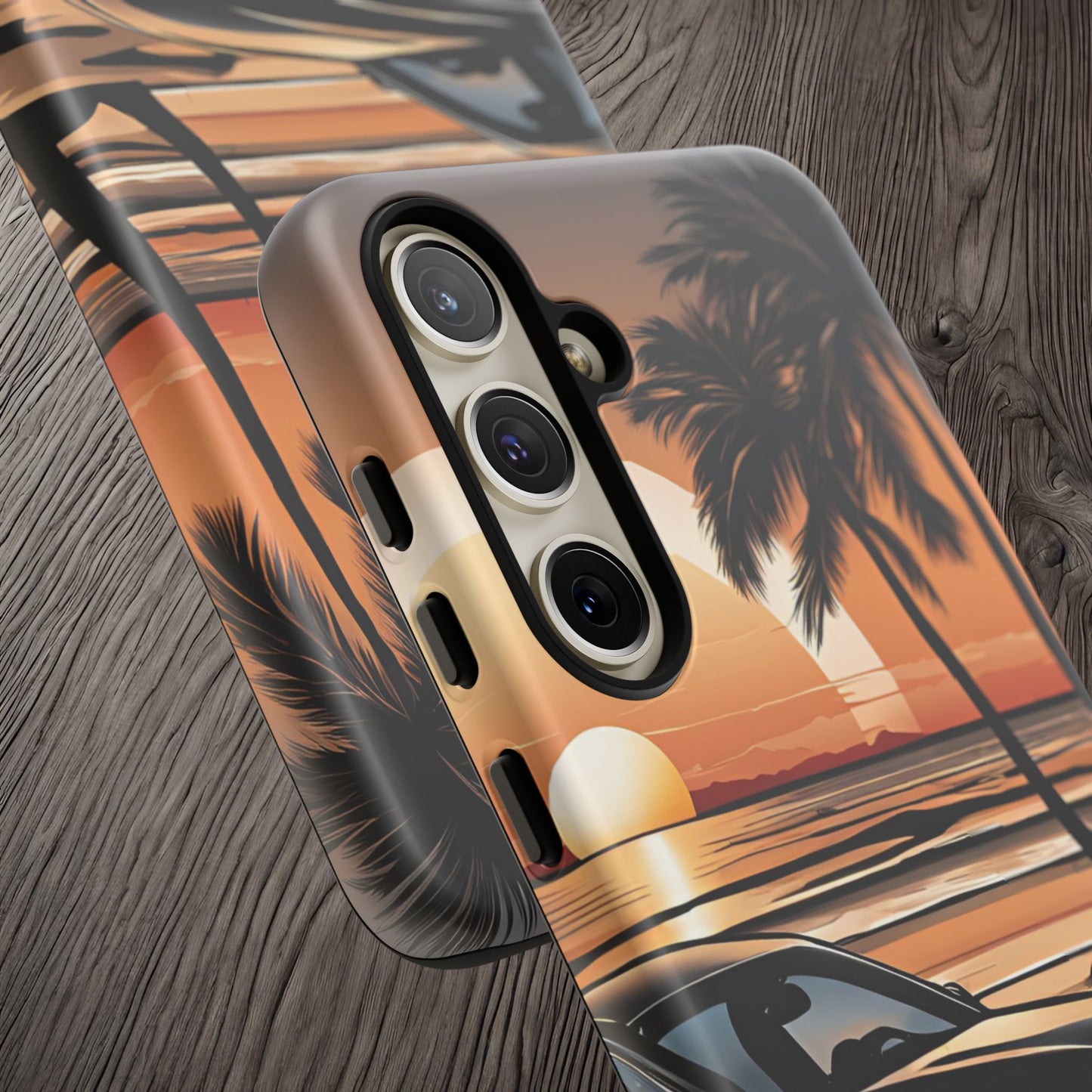 BMW Sunset On The Beach-Dual Layer Ultra Tough Phone Case Printify by The Night Shift Automotive Apparel
