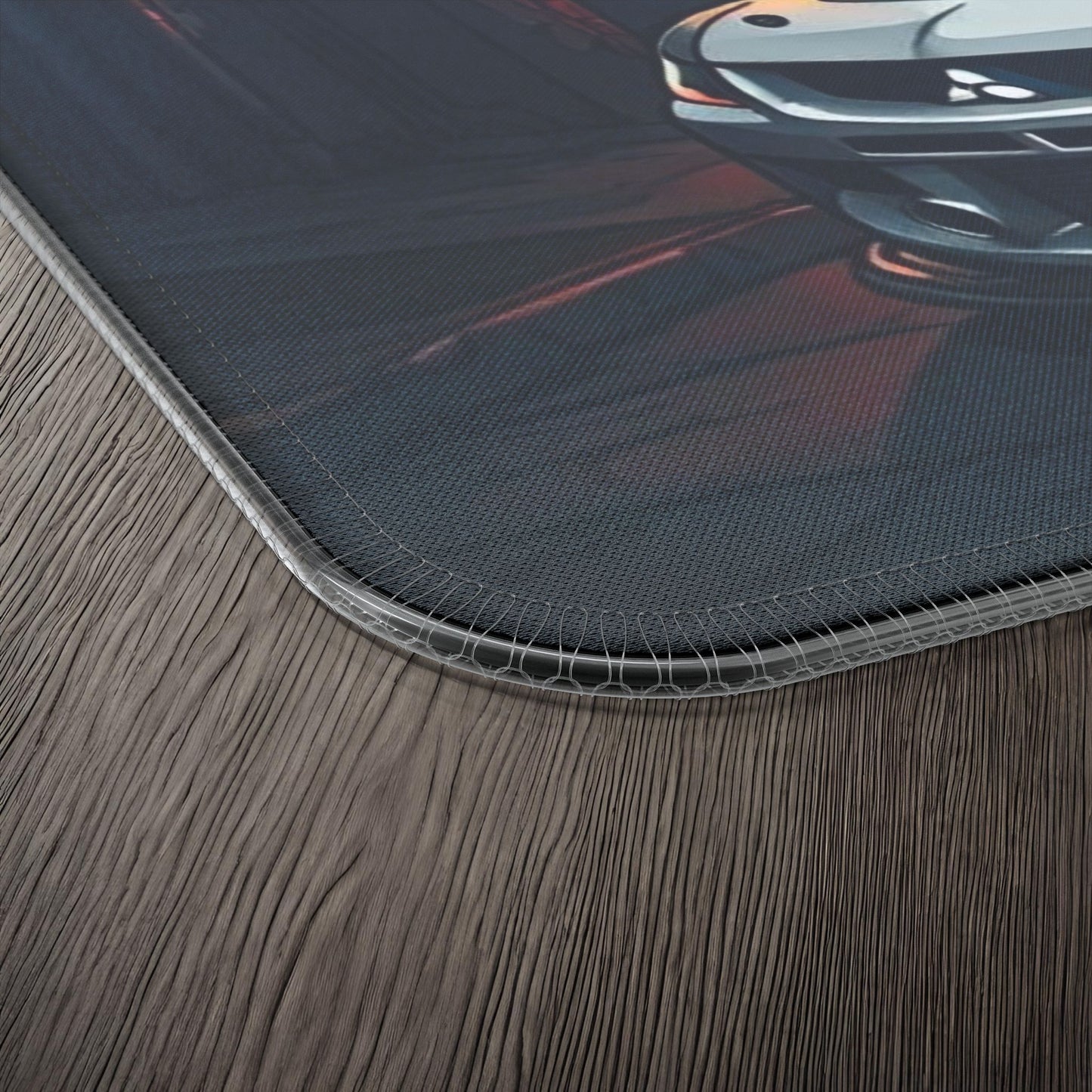 Mitsubishi Lancer Evolution IX Street Life-LED Gaming Mouse Pad with Wireless Charging Printify by The Night Shift Automotive Apparel