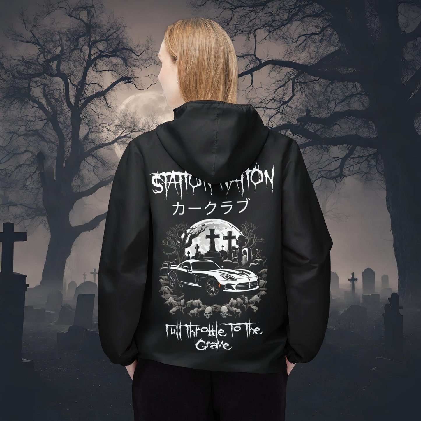 🎃 HALLOWEEN LIMITED EDITION Dodge Viper-Windbreaker Jacket