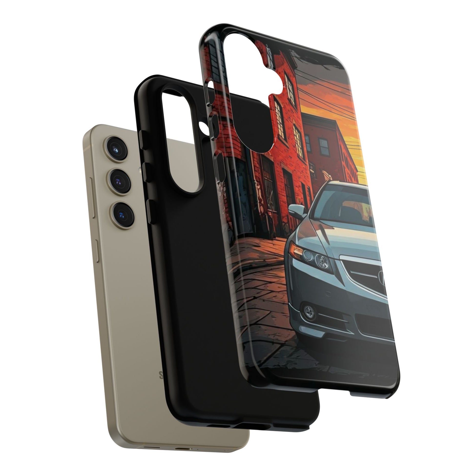 Acura TL Street Life-Dual Layer Ultra Tough Phone Case Printify by The Night Shift Automotive Apparel
