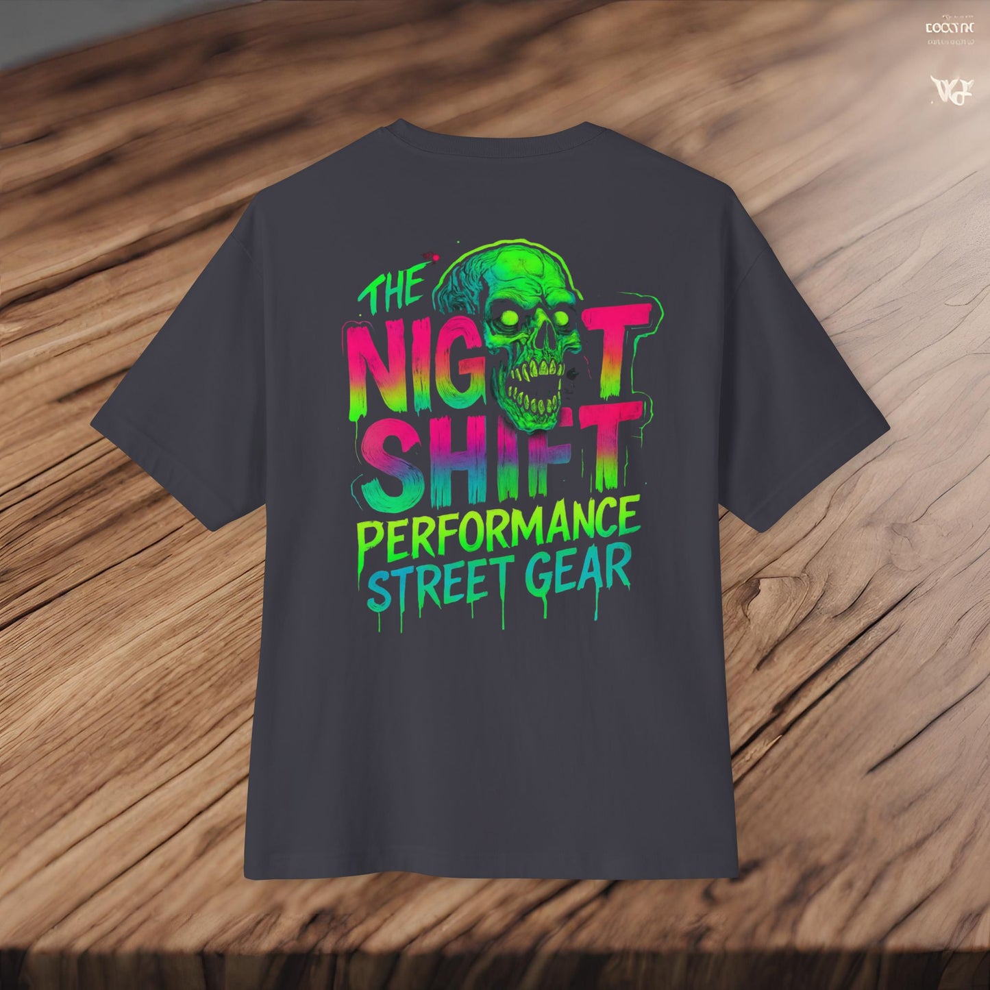 The Night Shift-Premium, Ultra Soft Unisex Oversized Boxy Tee Printify by The Night Shift Automotive Apparel