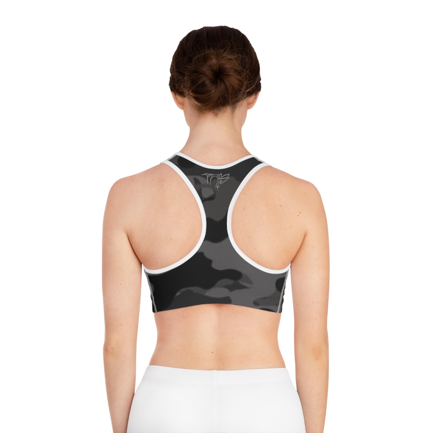 Women's Sports Bra Printify by The Night Shift Automotive Apparel