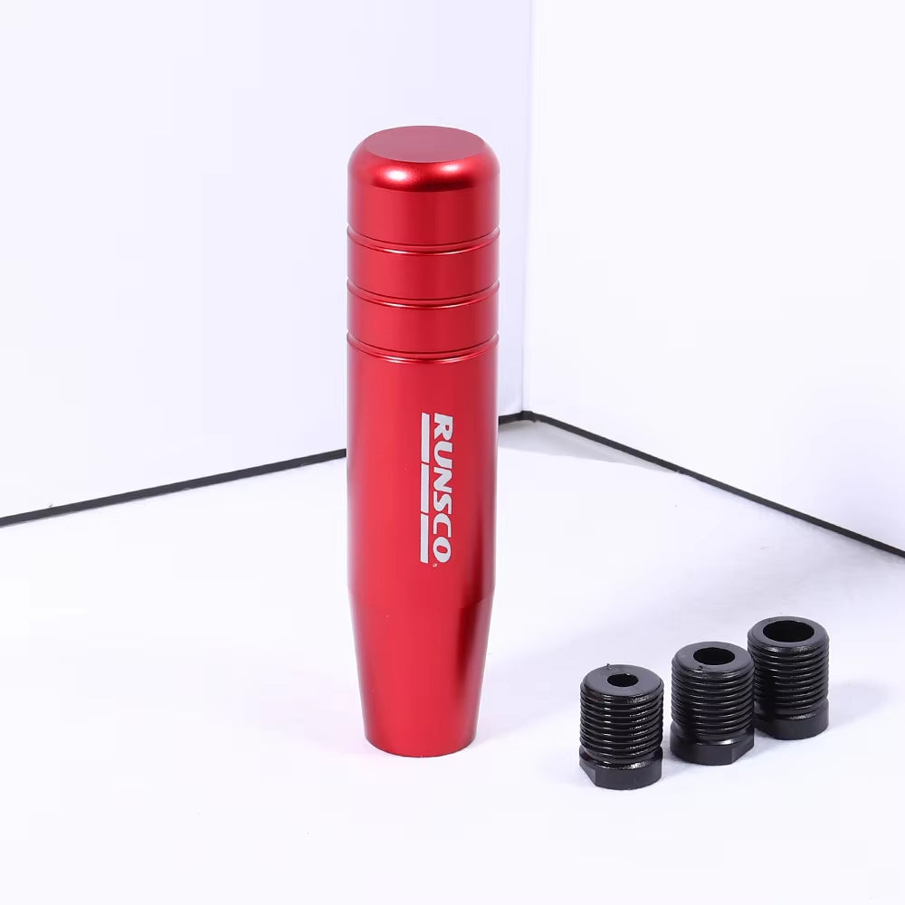 Runsco Anodized Aluminum Shift Knob Red The Night Shift Performance Street Gear by The Night Shift Automotive Apparel