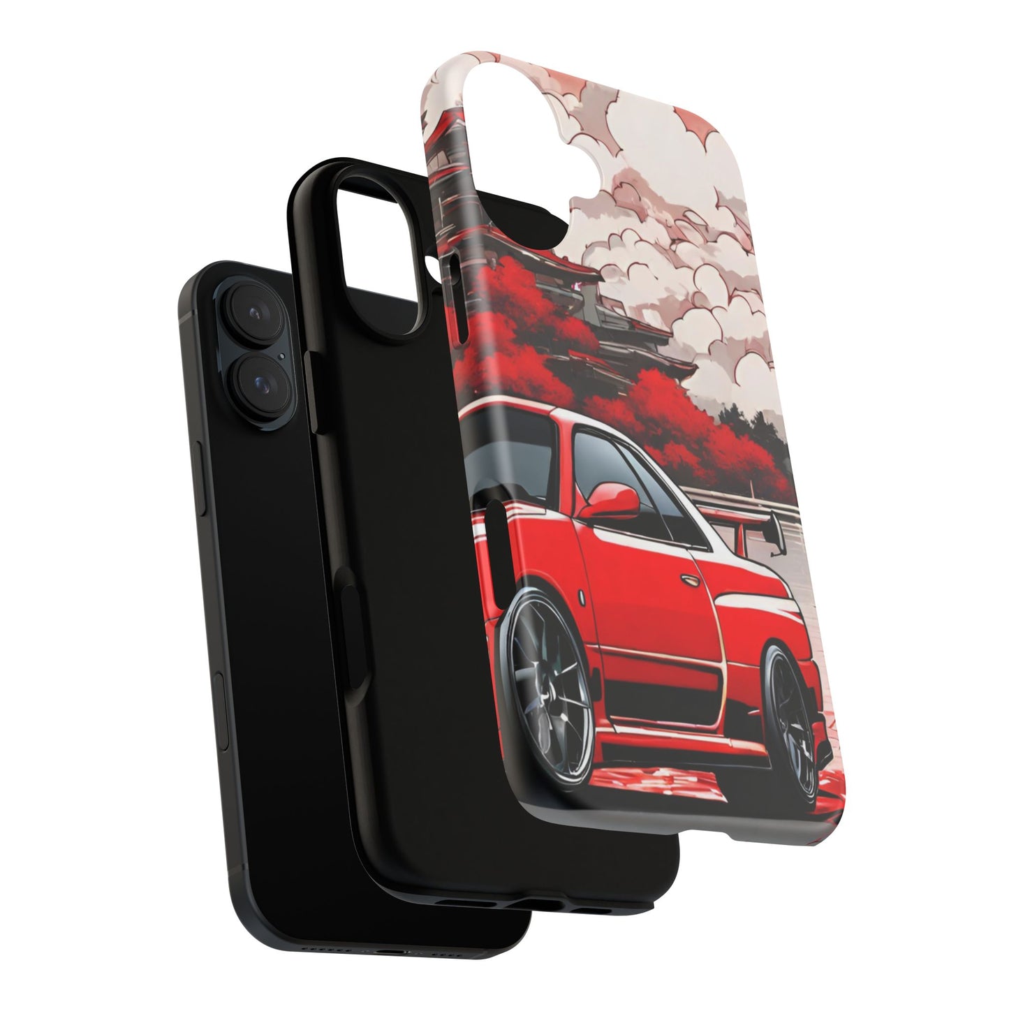 Nissan Skyline R34-Dual Layer Ultra Tough Phone Case Printify by The Night Shift Automotive Apparel