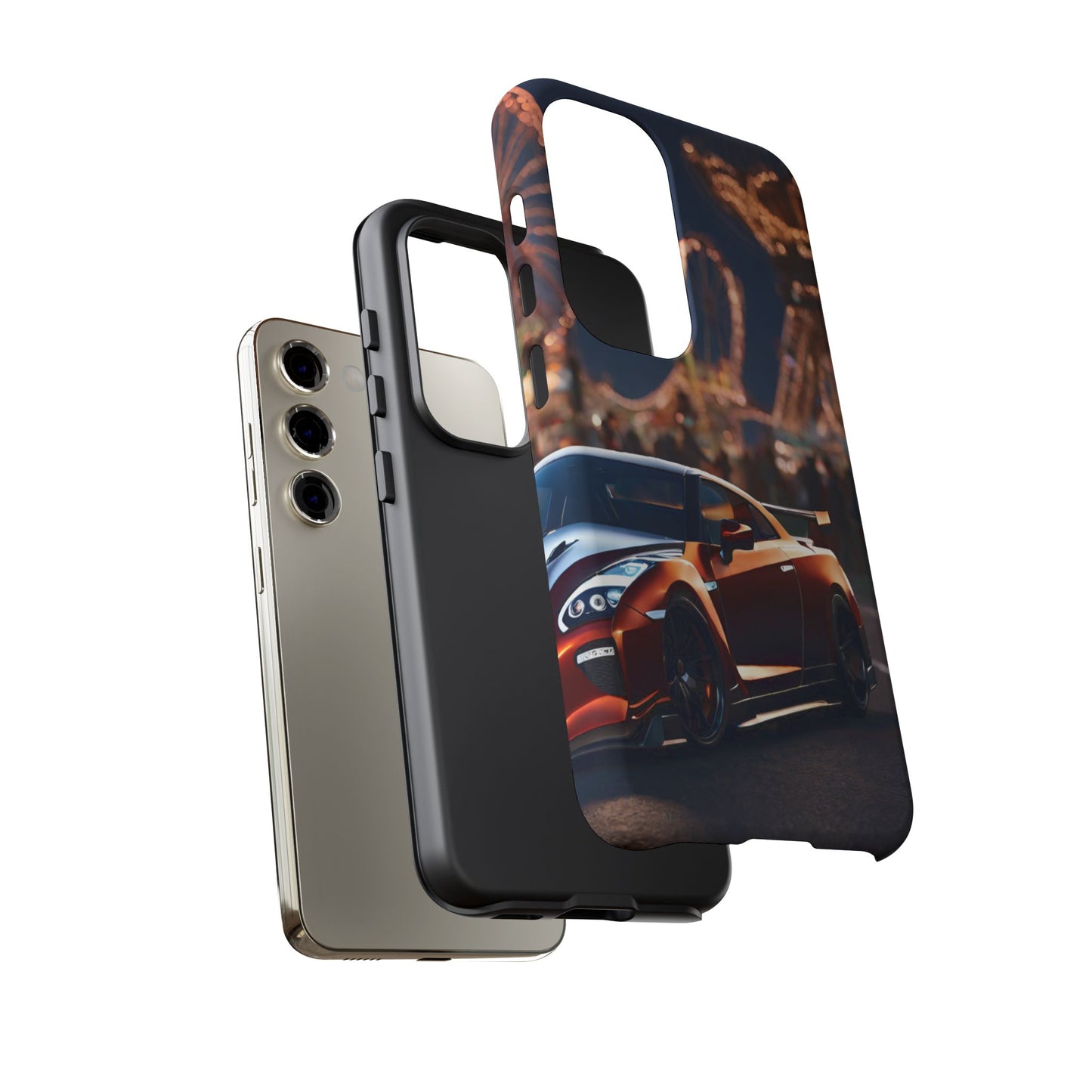 Nissan GTR R35-Dual Layer Ultra Tough Phone Case Printify by The Night Shift Automotive Apparel