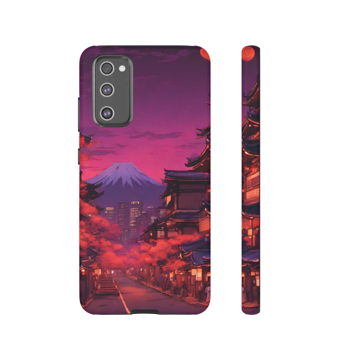 Traditional Japanese Village Countryside-Dual Layer Ultra Tough Phone Case Printify by The Night Shift Automotive Apparel