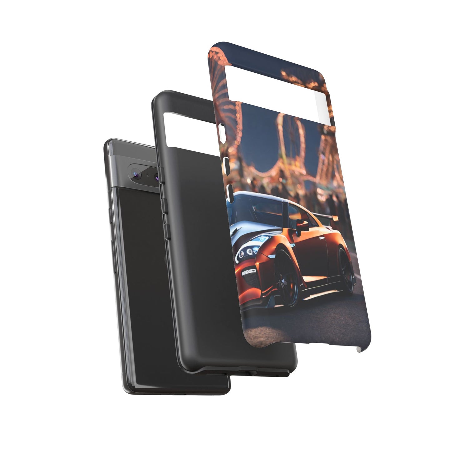 Nissan GTR R35-Dual Layer Ultra Tough Phone Case Printify by The Night Shift Automotive Apparel