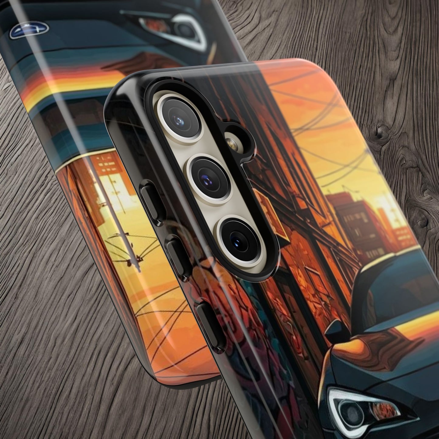 Subaru BRZ Street Life-Dual Layer Ultra Tough Phone Case Printify by The Night Shift Automotive Apparel