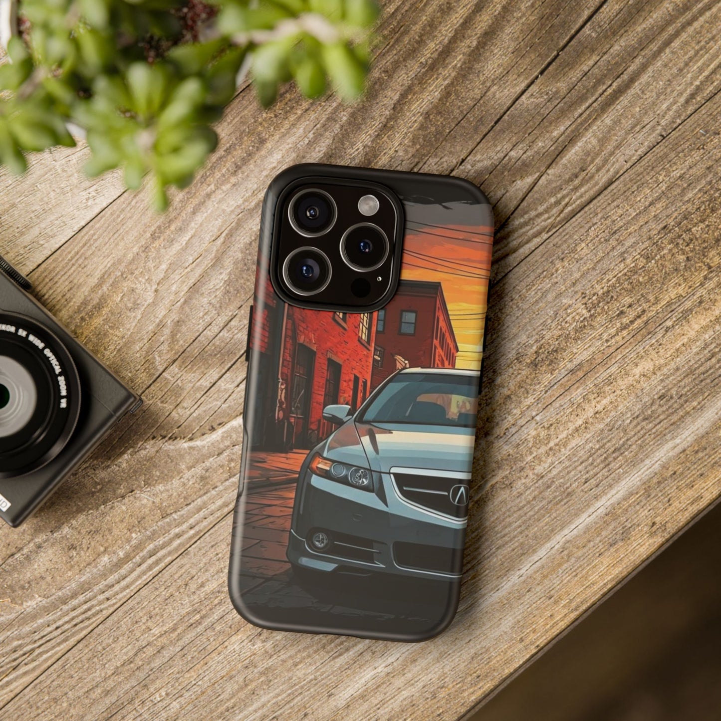 Acura TL Street Life-Dual Layer Ultra Tough Phone Case iPhone 16 Pro Matte Printify by The Night Shift Automotive Apparel