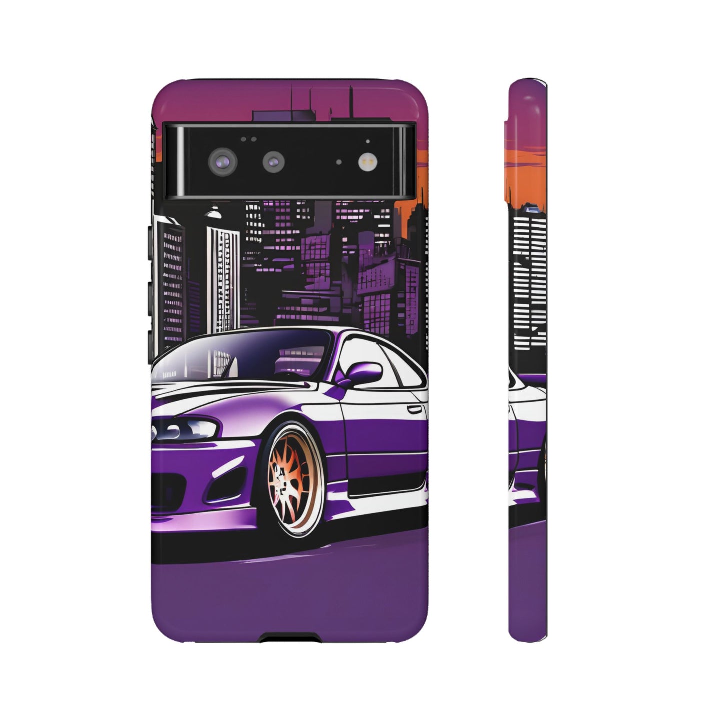 Nissan 240sx S15-Dual Layer Ultra Tough Phone Case Printify by The Night Shift Automotive Apparel
