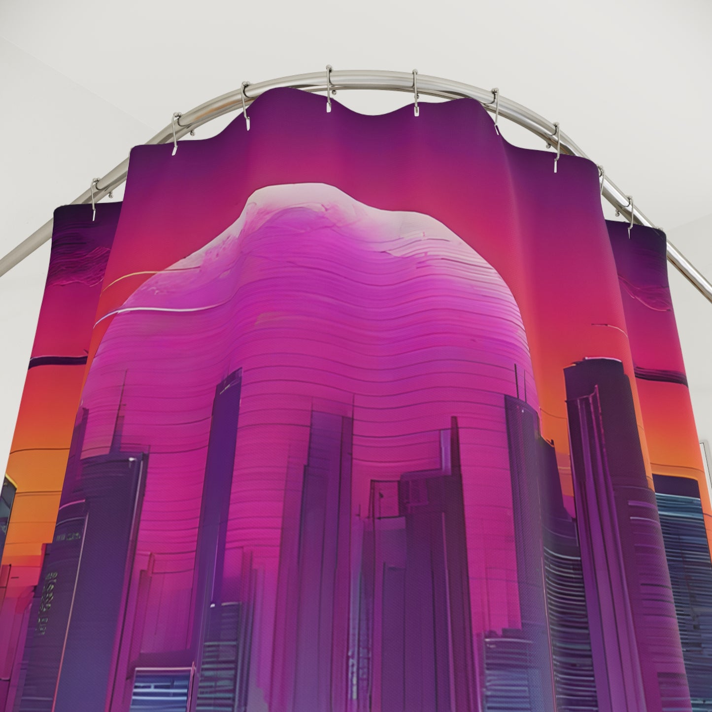 Shower Curtains Printify by The Night Shift Automotive Apparel