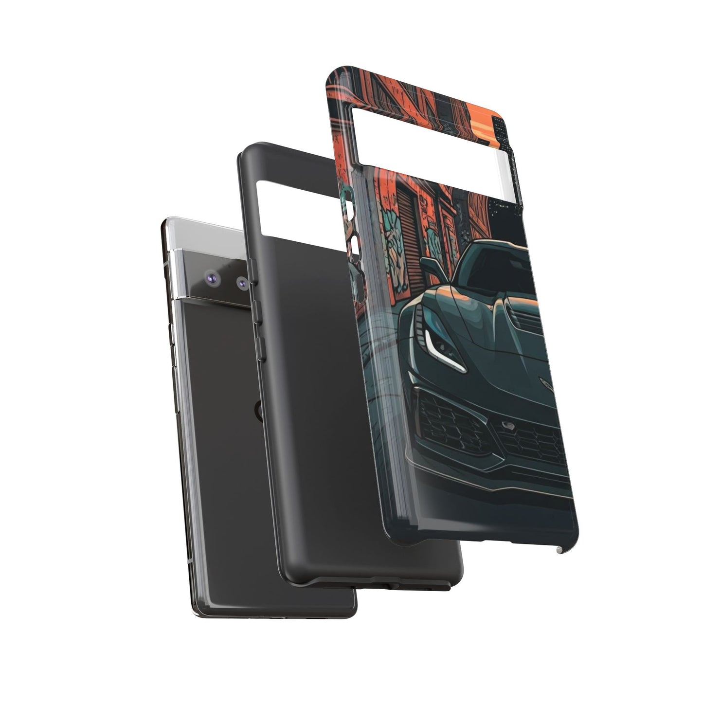 Chevy Corvette C7 Street Life-Dual Layer Ultra Tough Phone Case Printify by The Night Shift Automotive Apparel
