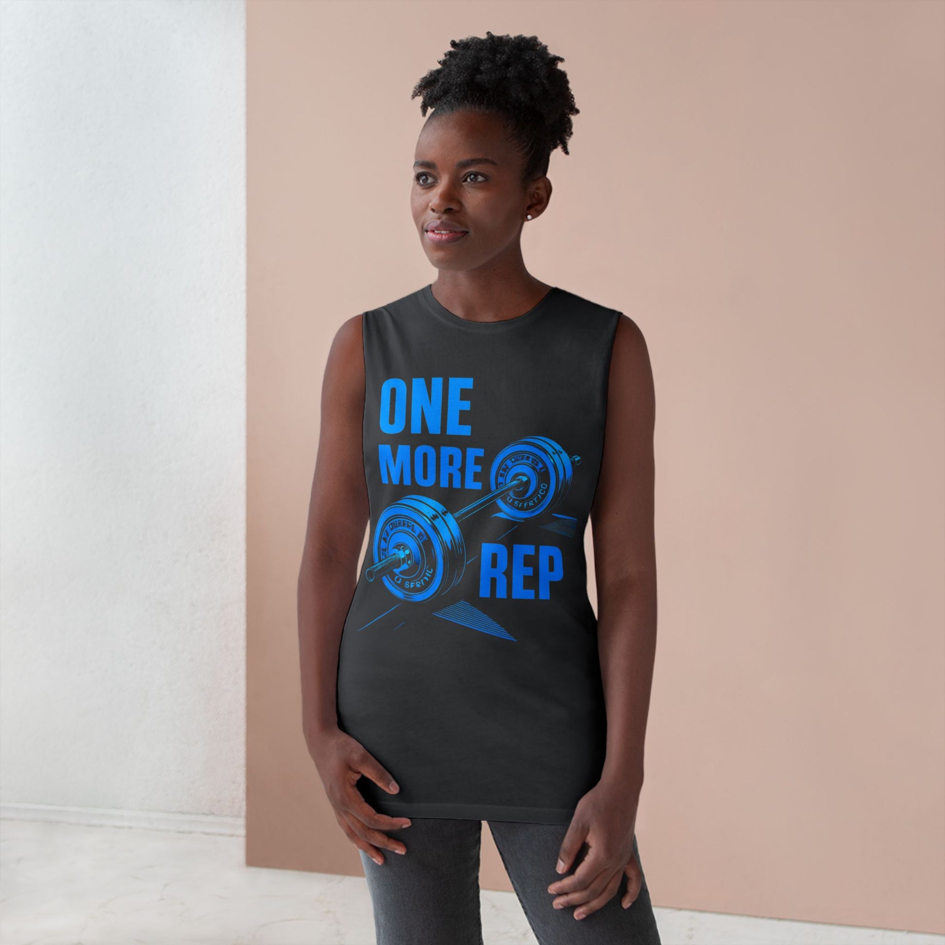 One More Rep - Premium Unisex Barnard Tank Top Printify by The Night Shift Automotive Apparel