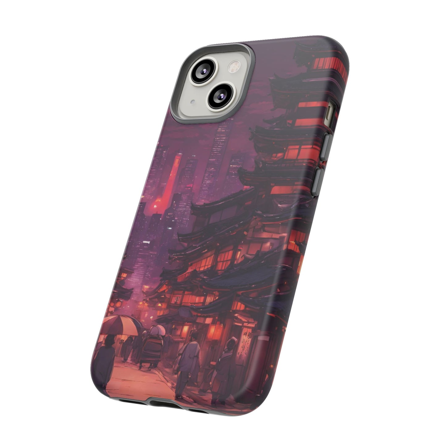 Traditional Japanese Village Countryside-Dual Layer Ultra Tough Phone Case Printify by The Night Shift Automotive Apparel