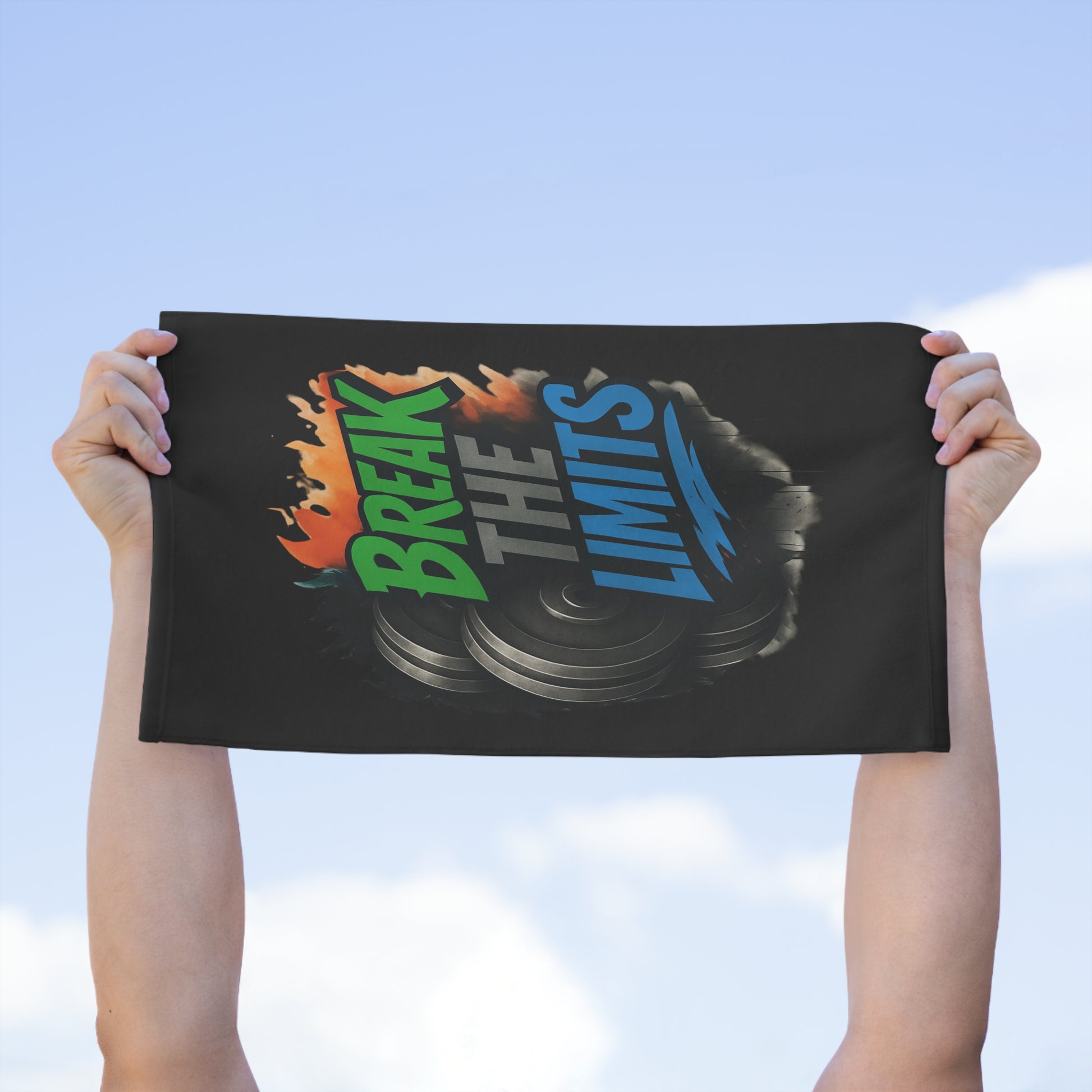 Break The Limits-Gym Towel( 11x18) Printify by The Night Shift Automotive Apparel