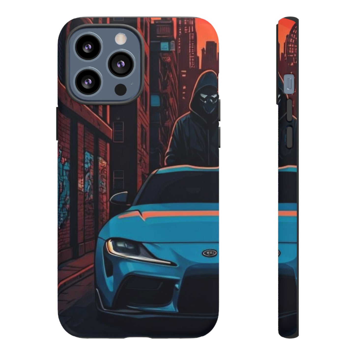 Toyota Supra MK-V Street Life-Dual Layer Ultra Tough Phone Case Printify by The Night Shift Automotive Apparel