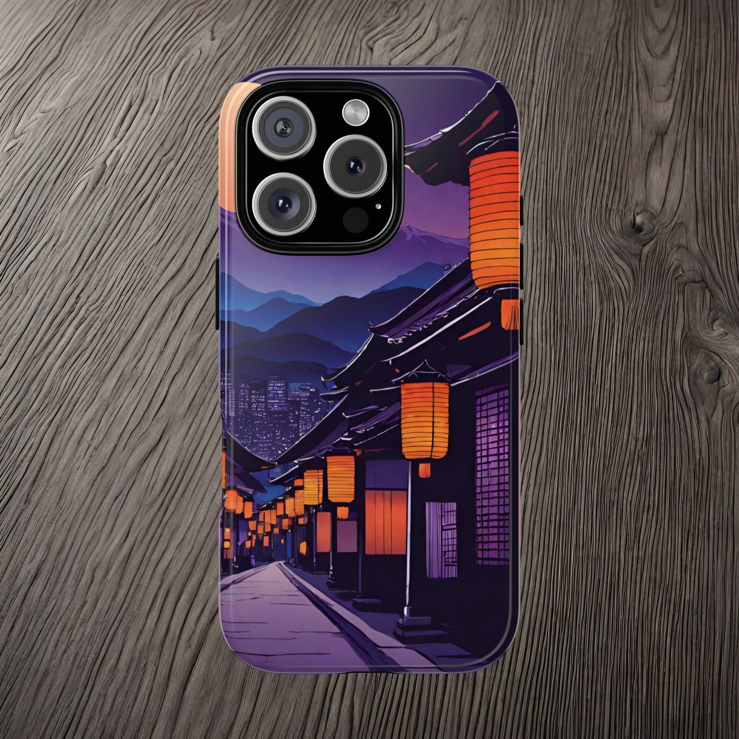 Traditional Japanese Village Countryside-Dual Layer Ultra Tough Phone Case Printify by The Night Shift Automotive Apparel