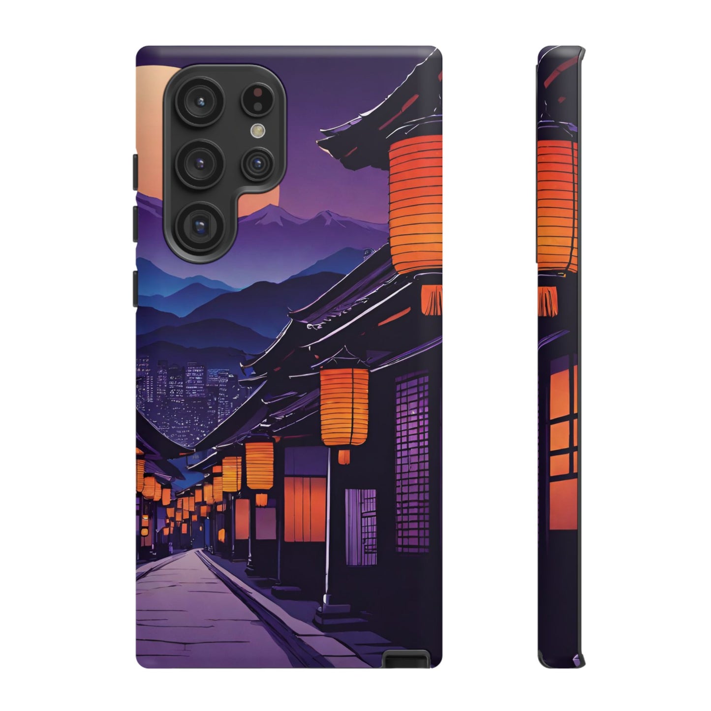 Traditional Japanese Village Countryside-Dual Layer Ultra Tough Phone Case Printify by The Night Shift Automotive Apparel