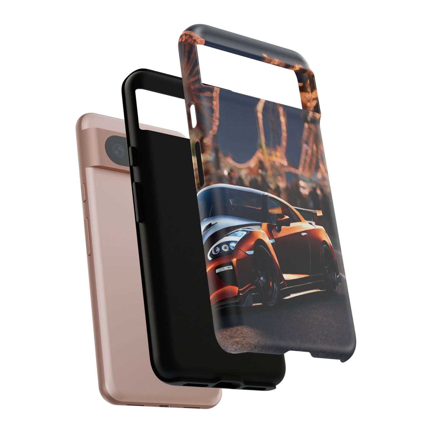 Nissan GTR R35-Dual Layer Ultra Tough Phone Case Printify by The Night Shift Automotive Apparel