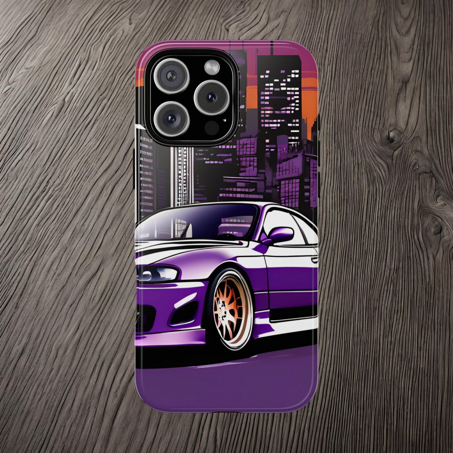 Nissan 240sx S15-Dual Layer Ultra Tough Phone Case Printify by The Night Shift Automotive Apparel