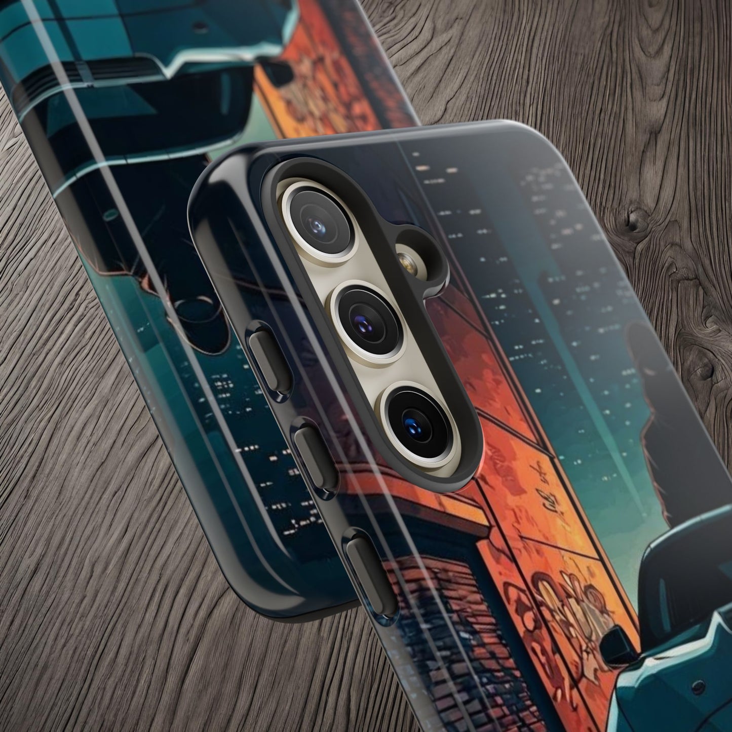 Ford Mustang Shelby GT350 Street Life-Dual Layer Ultra Tough Phone Case Printify by The Night Shift Automotive Apparel