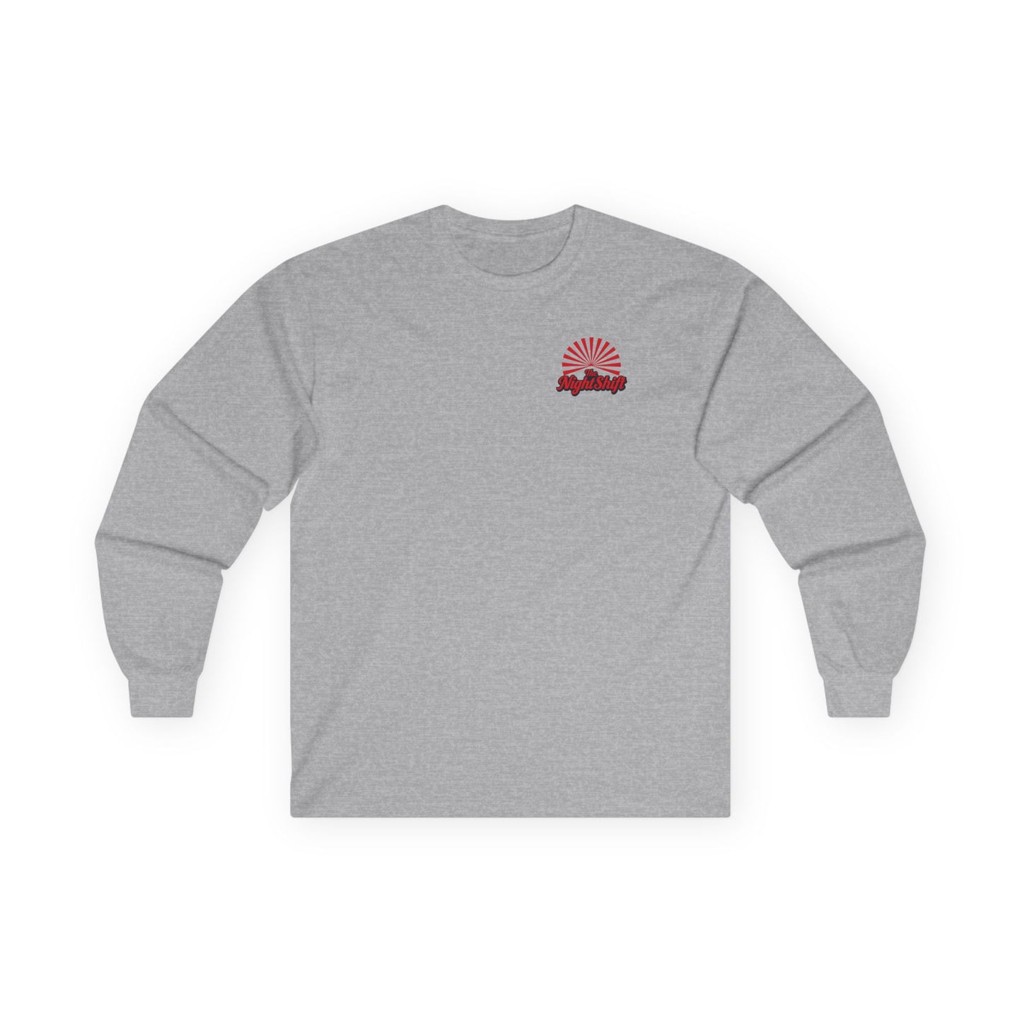 Good Vibes Dragon-Premium, Ultra Soft Unisex Long Sleeve Tee Sport Grey Printify by The Night Shift Automotive Apparel