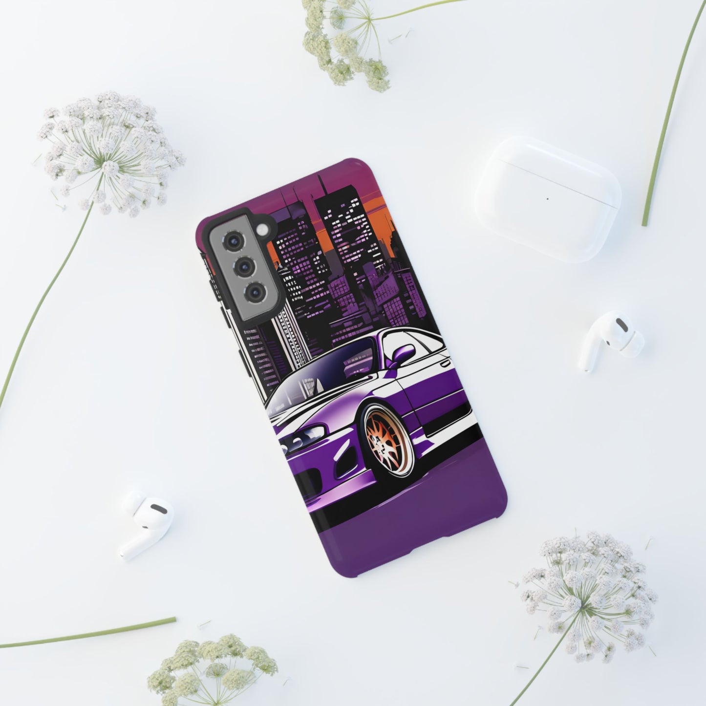 Nissan 240sx S15-Dual Layer Ultra Tough Phone Case Printify by The Night Shift Automotive Apparel