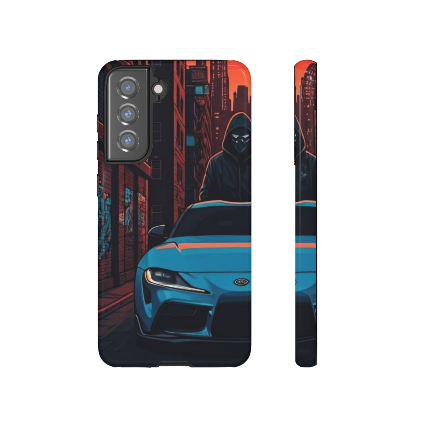 Toyota Supra MK-V Street Life-Dual Layer Ultra Tough Phone Case Printify by The Night Shift Automotive Apparel