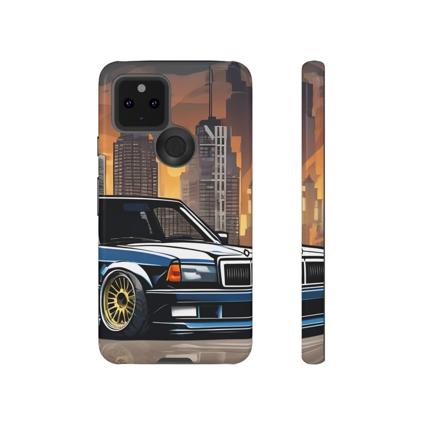 Mercedes Benz 190e Evo-Dual Layer Ultra Tough Phone Case Printify by The Night Shift Automotive Apparel