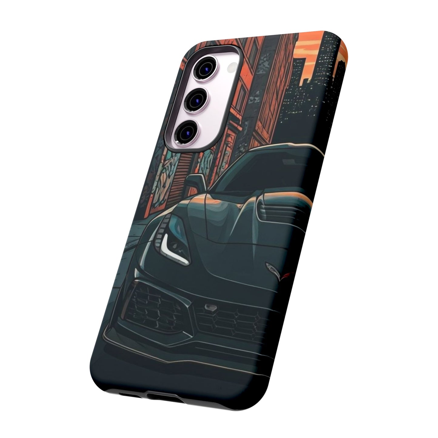 Chevy Corvette C7 Street Life-Dual Layer Ultra Tough Phone Case Printify by The Night Shift Automotive Apparel