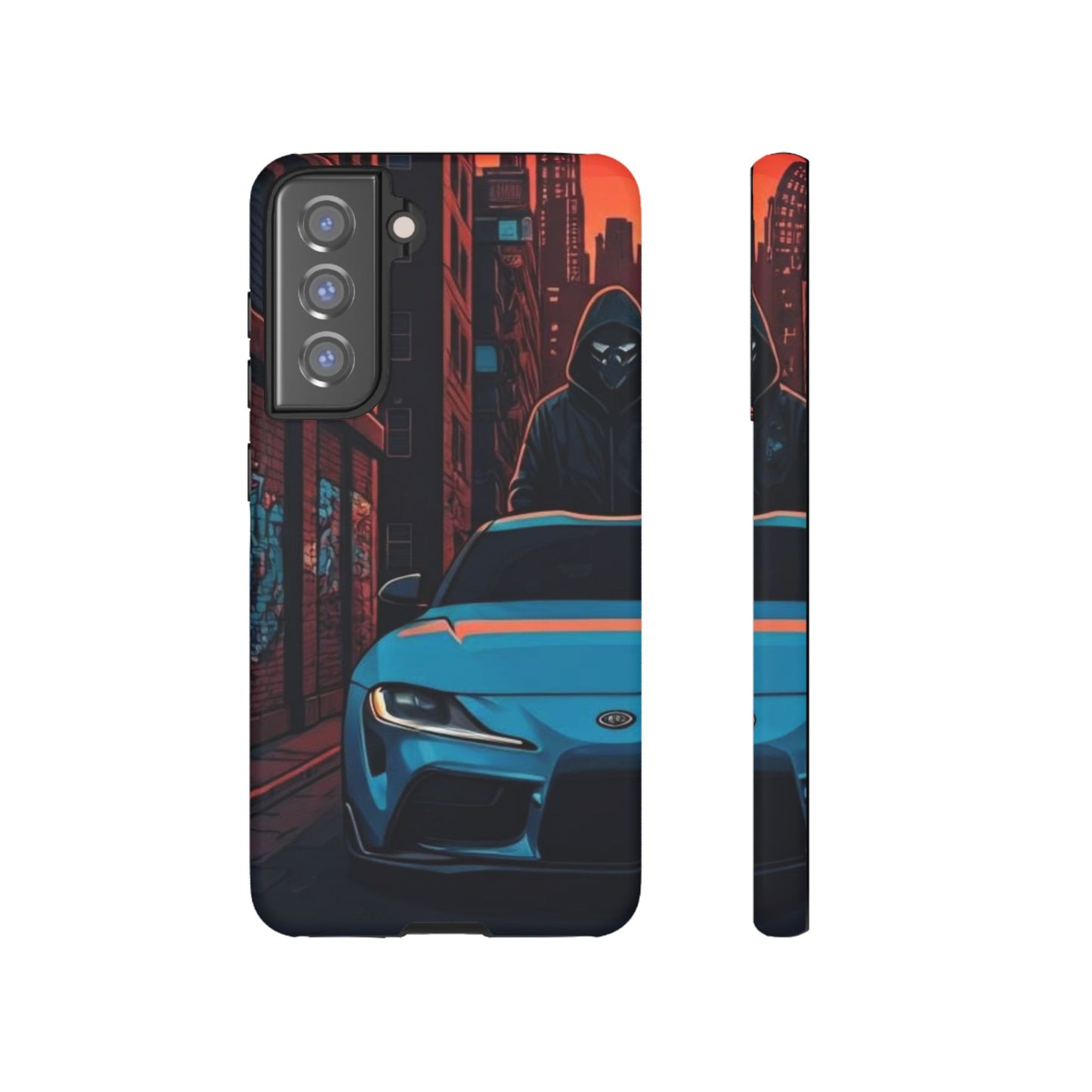 Toyota Supra MK-V Street Life-Dual Layer Ultra Tough Phone Case Printify by The Night Shift Automotive Apparel