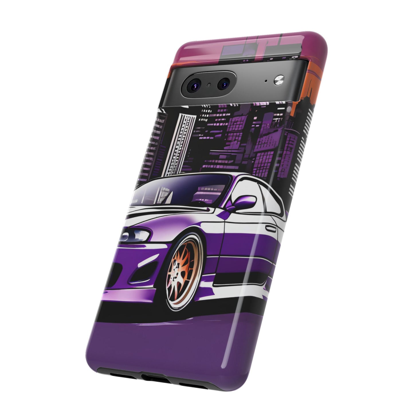 Nissan 240sx S15-Dual Layer Ultra Tough Phone Case Printify by The Night Shift Automotive Apparel