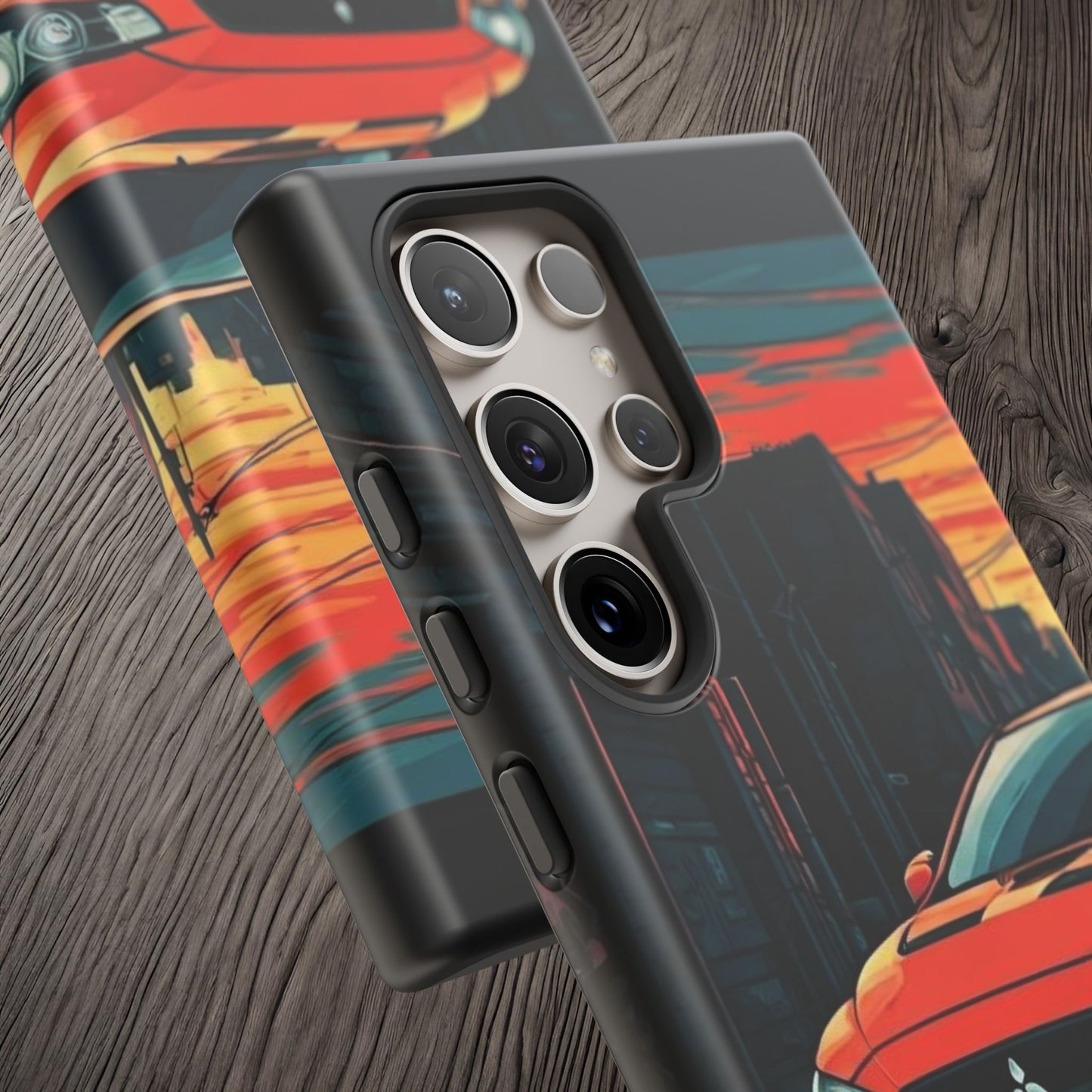 Mitsubishi Evo X Street Life-Dual Layer Ultra Tough Phone Case Printify by The Night Shift Automotive Apparel