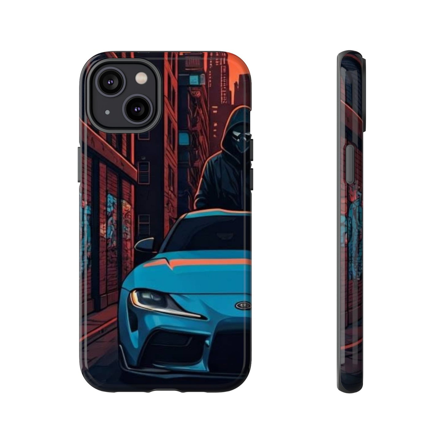Toyota Supra MK-V Street Life-Dual Layer Ultra Tough Phone Case Printify by The Night Shift Automotive Apparel