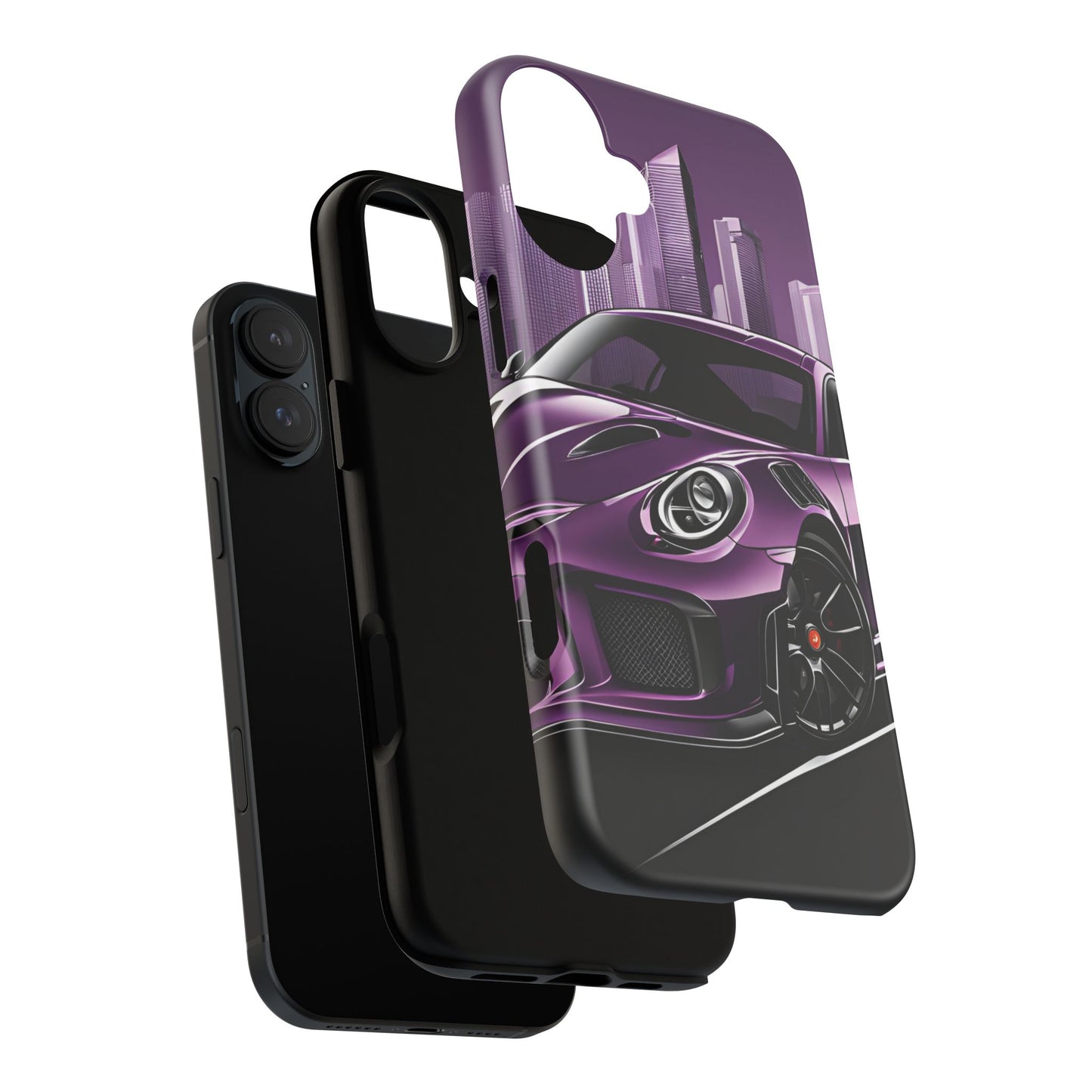 Porsche 911 GT3 RS-Dual Layer Ultra Tough Phone Case Printify by The Night Shift Automotive Apparel