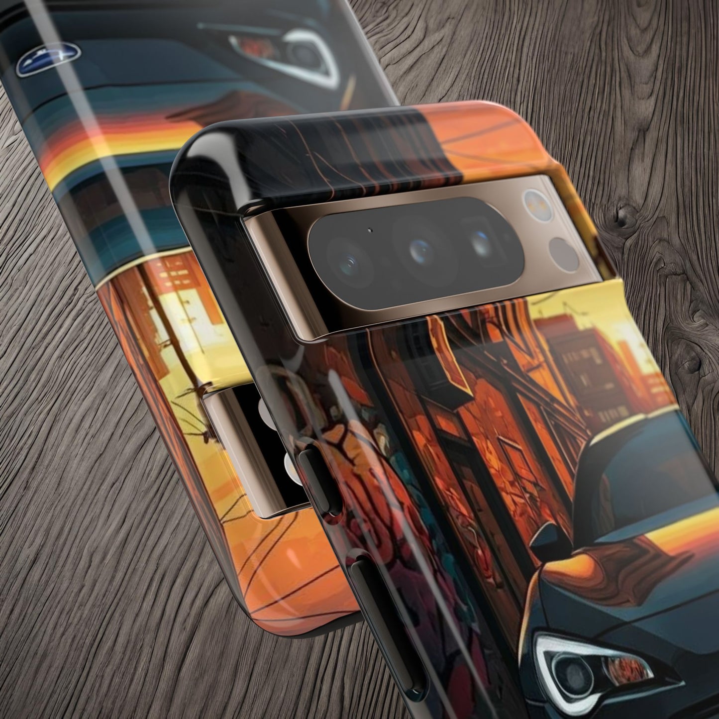 Subaru BRZ Street Life-Dual Layer Ultra Tough Phone Case Printify by The Night Shift Automotive Apparel