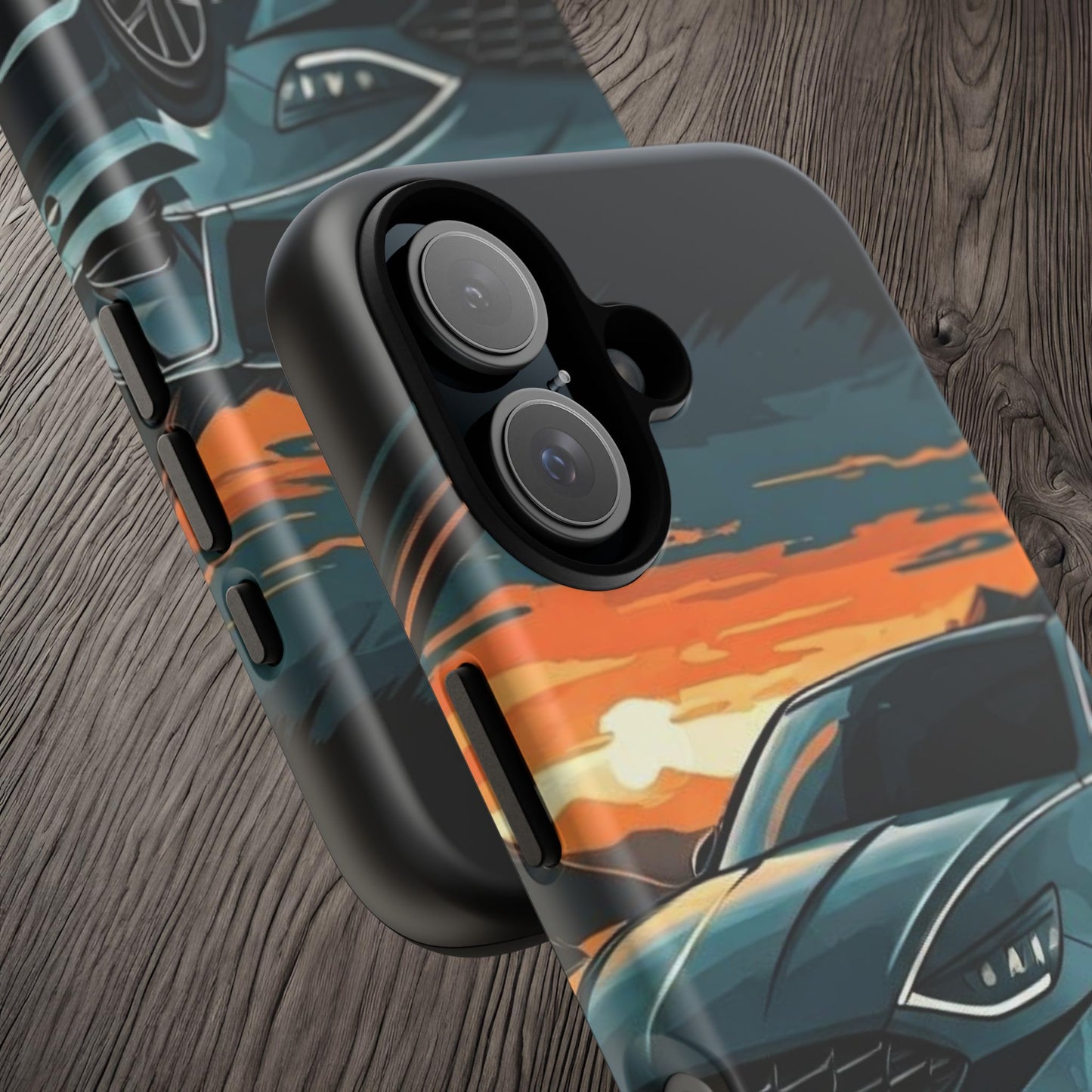 Hyundai Sonata-Sunset Drive-Dual Layer Ultra Tough Phone Case Printify by The Night Shift Automotive Apparel