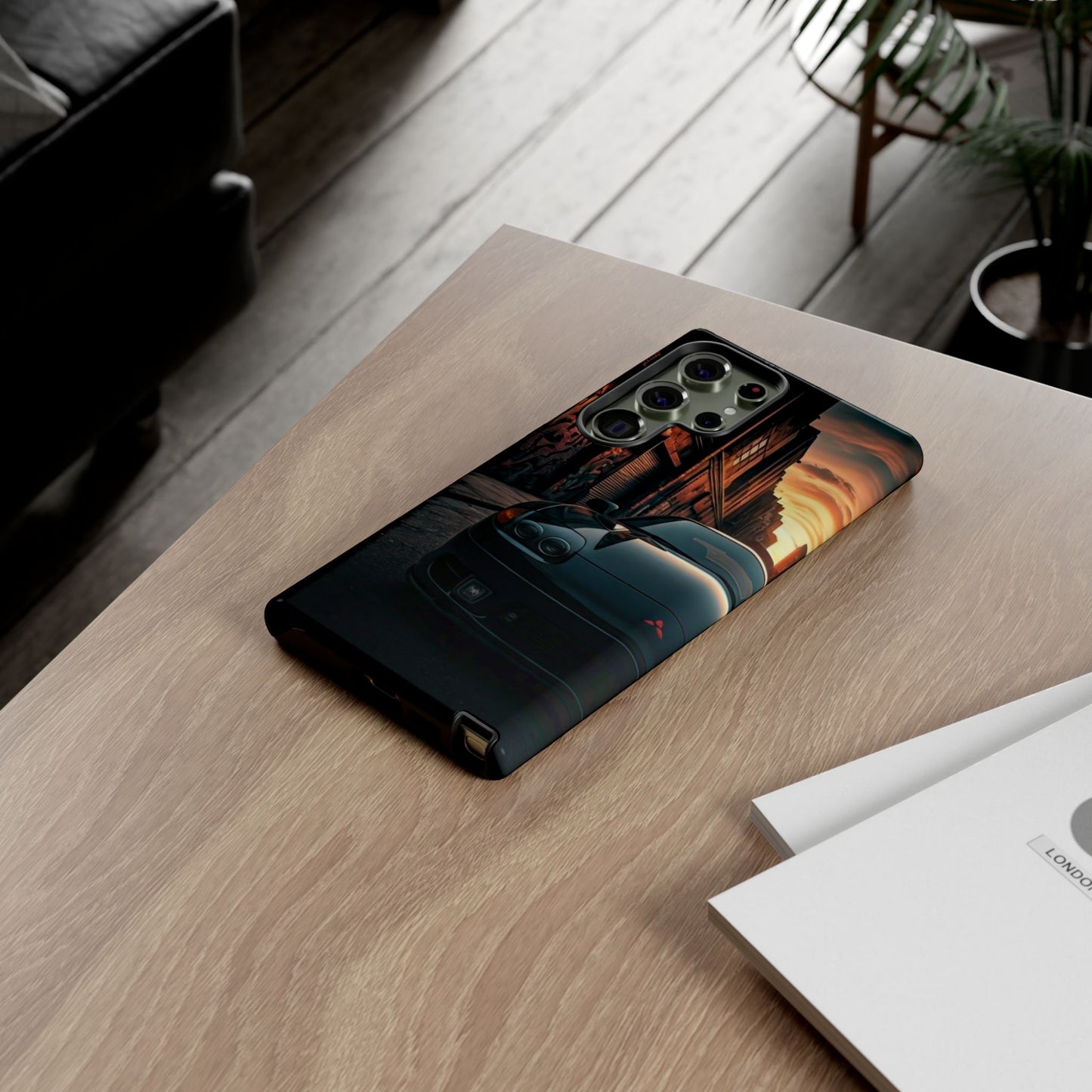 Mitsubishi 3000GT VR4 Street Life-Dual Layer Ultra Tough Phone Case Samsung Galaxy S23 Ultra Glossy Printify by The Night Shift Automotive Apparel